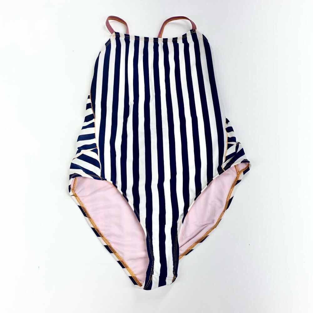Xirena xwim stripe swimsuit one piece M